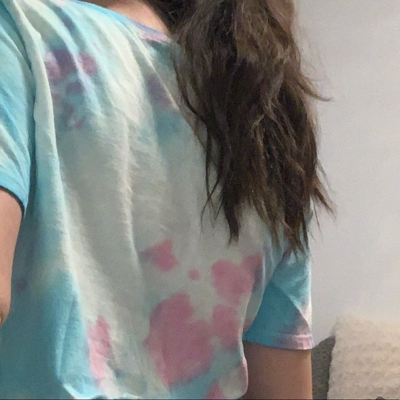 TIE DYED CROPPED NIKE TEE - Picture 3 of 4